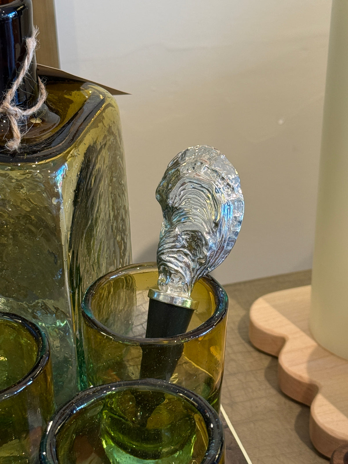 Oyster Bottle Stopper