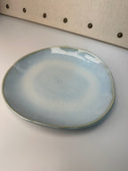 Sea Foam Blue Plate