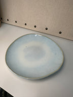 Sea Foam Blue Plate