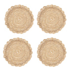 Set of 4 Handwoven Blossom Placemats