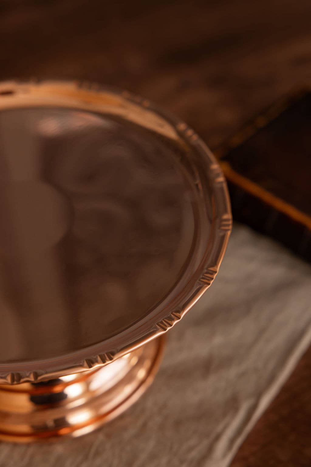 Copper Cake Stand