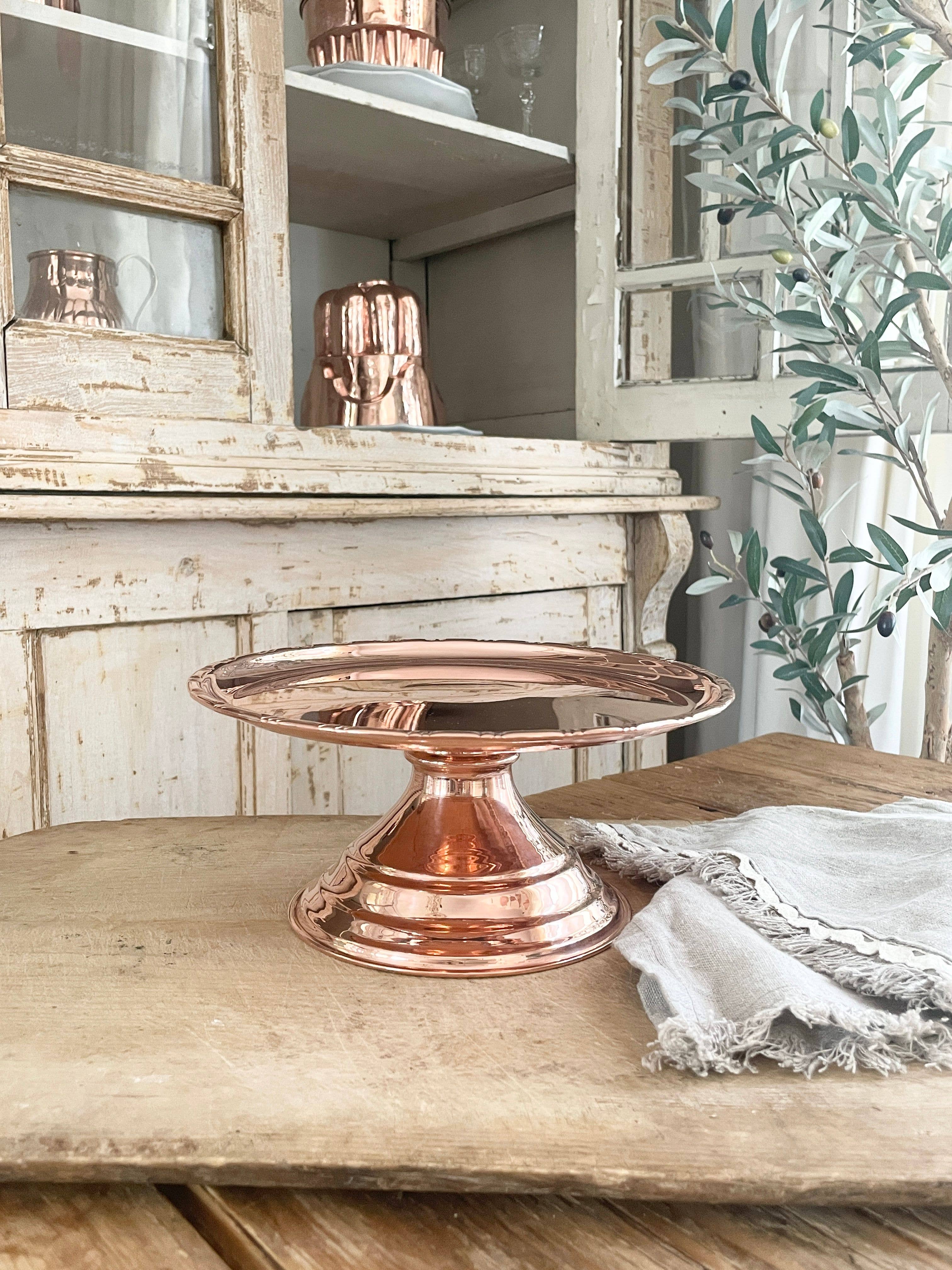 Copper Cake Stand