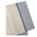 Natural and Blue Multi-Stripe Kitchen Towel