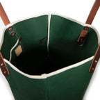 Waxed Canvas All Day Tote in Green
