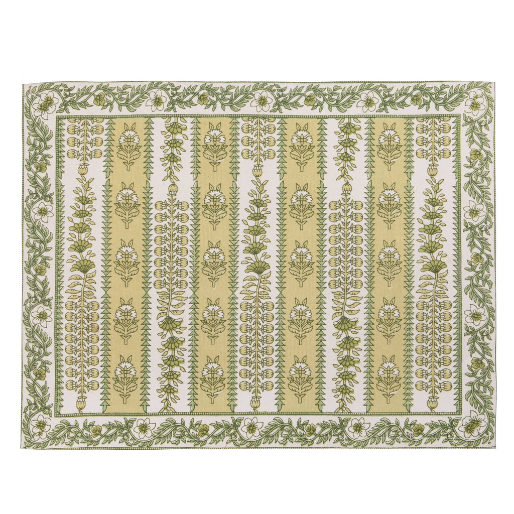 Set of 6 Pistache Avignon Placemats