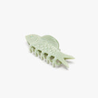 Mini Jade Fish Claw Clip