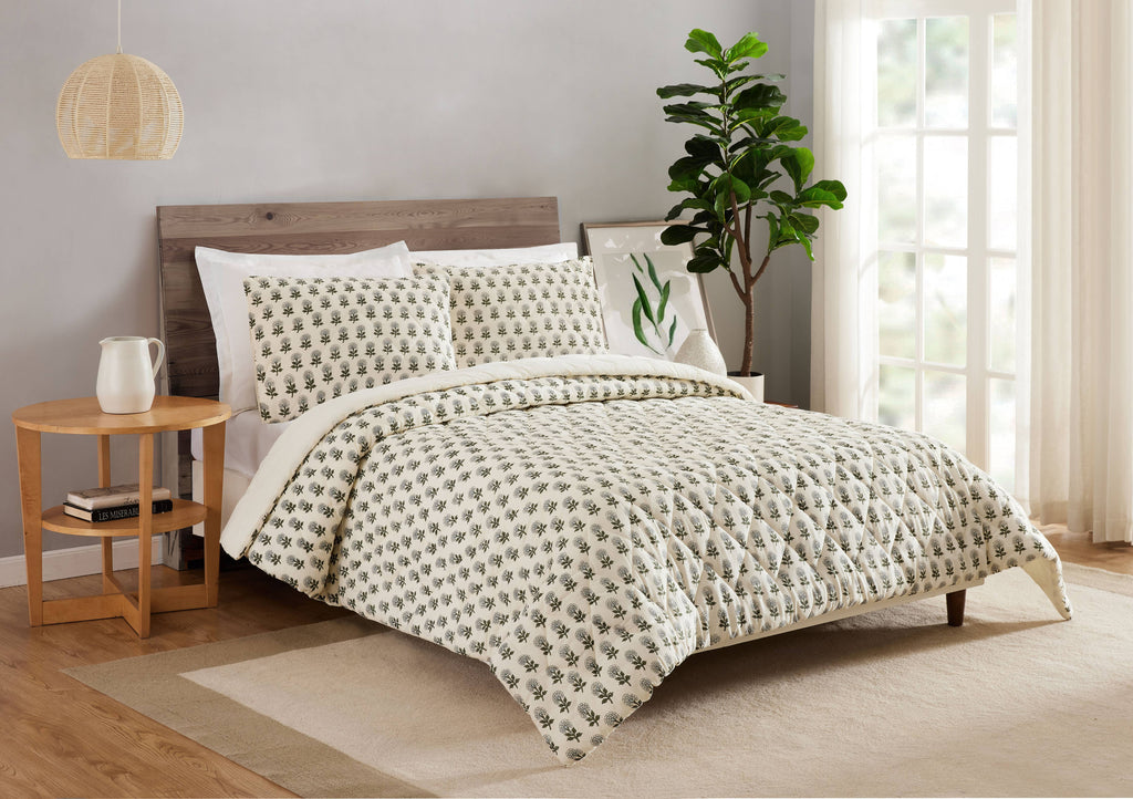 Laurel & Mayfair 3-Piece Quilt Set – King