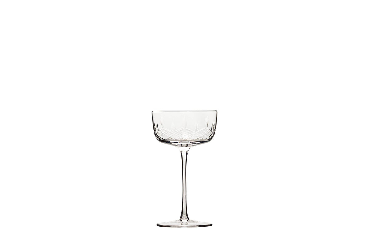 Crystal Cut Monarch Coupe - 8.5oz