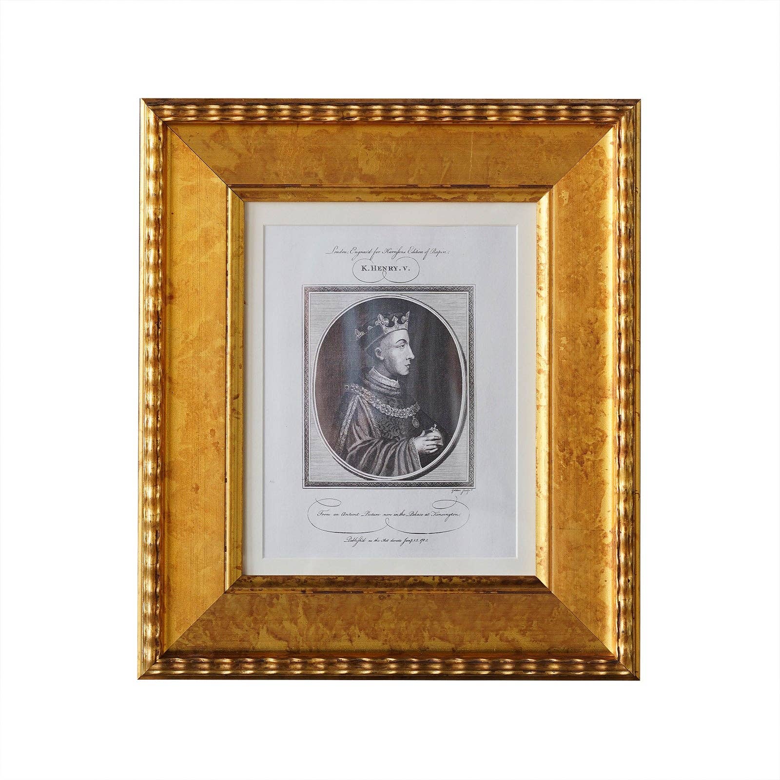 Sussex Matted Gold Frame with Stand