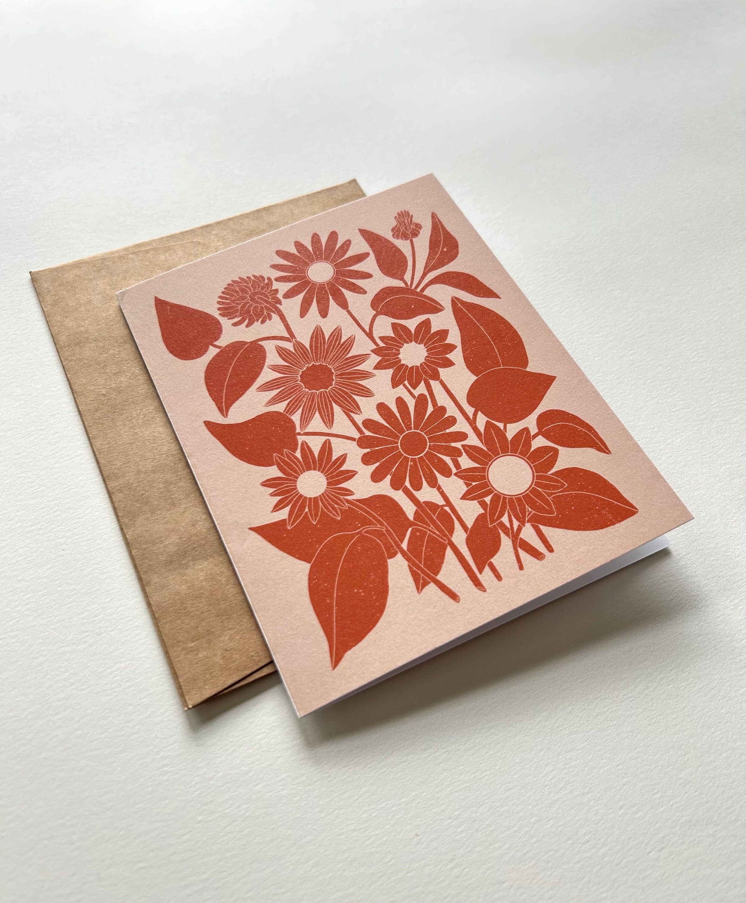Bloom Assorted Floral Card Set – 8 Blank Cards With Envelopes
