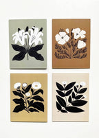 Botanical Assorted Card Set – 8 Blank Cards With Envelopes