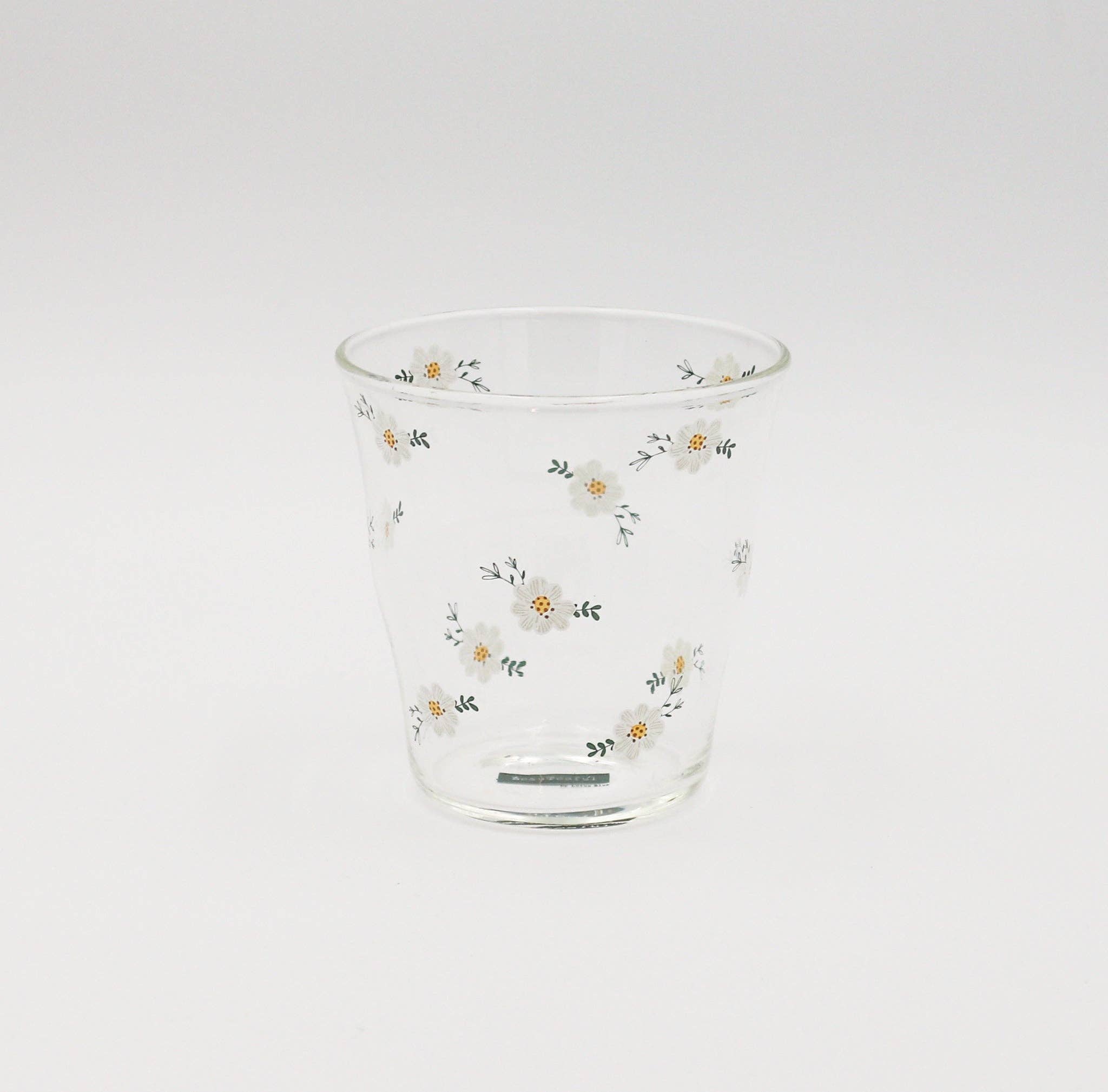 Hand-Painted 60's Daisy Fields Tumbler - Set of 6