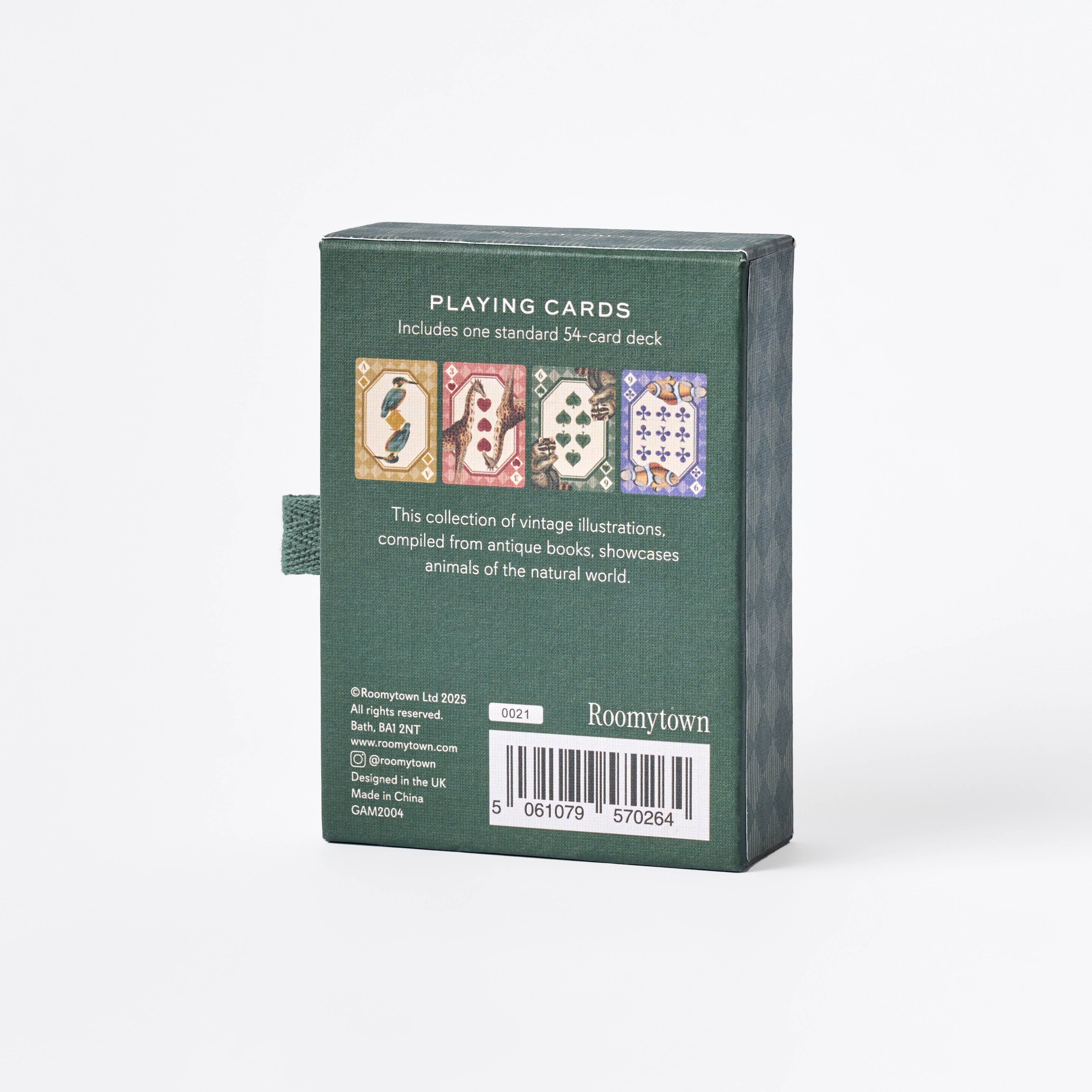 Single Playing Card Deck - Animal Kingdom