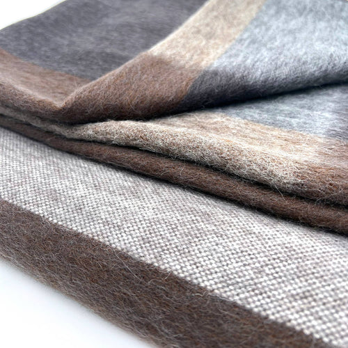 Alpaca Throw Blanket – Woodland