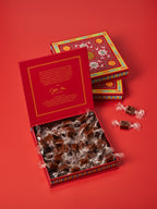 Dirty Chai Caramels, Red Gift Box 6oz (Tea, Coffee, Spices) 