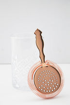 Copper Glass 4-Piece Barware Set