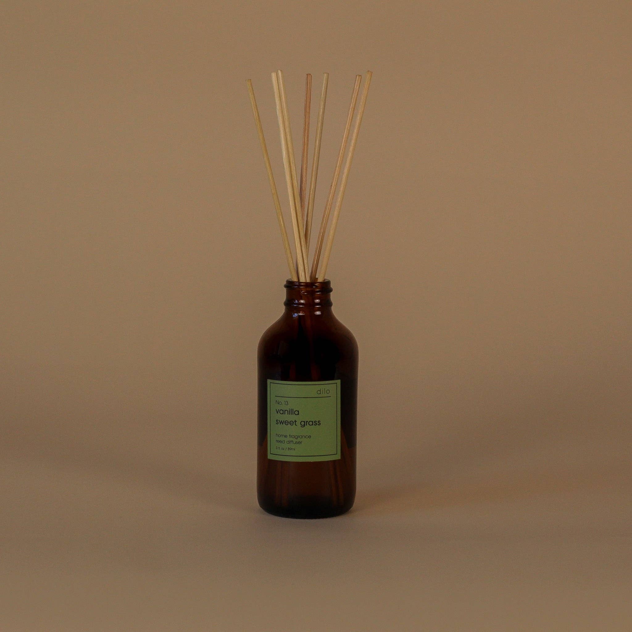 No. 13 Vanilla Sweet Grass Reed Diffuser