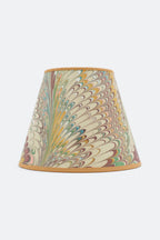 Hand-Marbled Empire Lampshade
