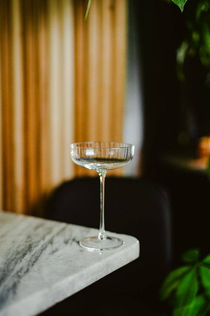Tall Crystal Coupe Glass - 7.5oz