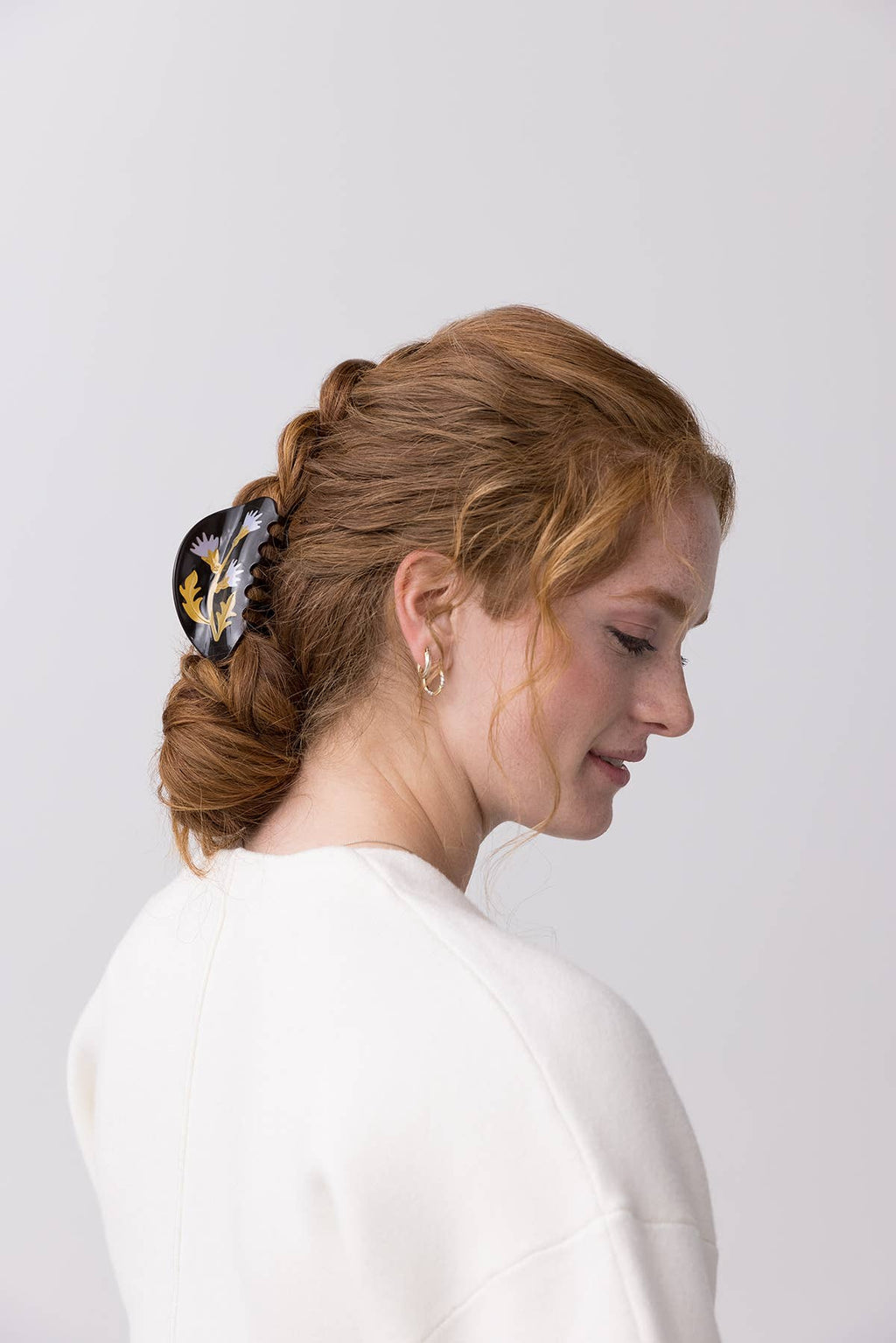 Milk Thistle Claw Clip