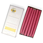 10" Hand Dipped Unscented Taper Candles - Terra Cotta