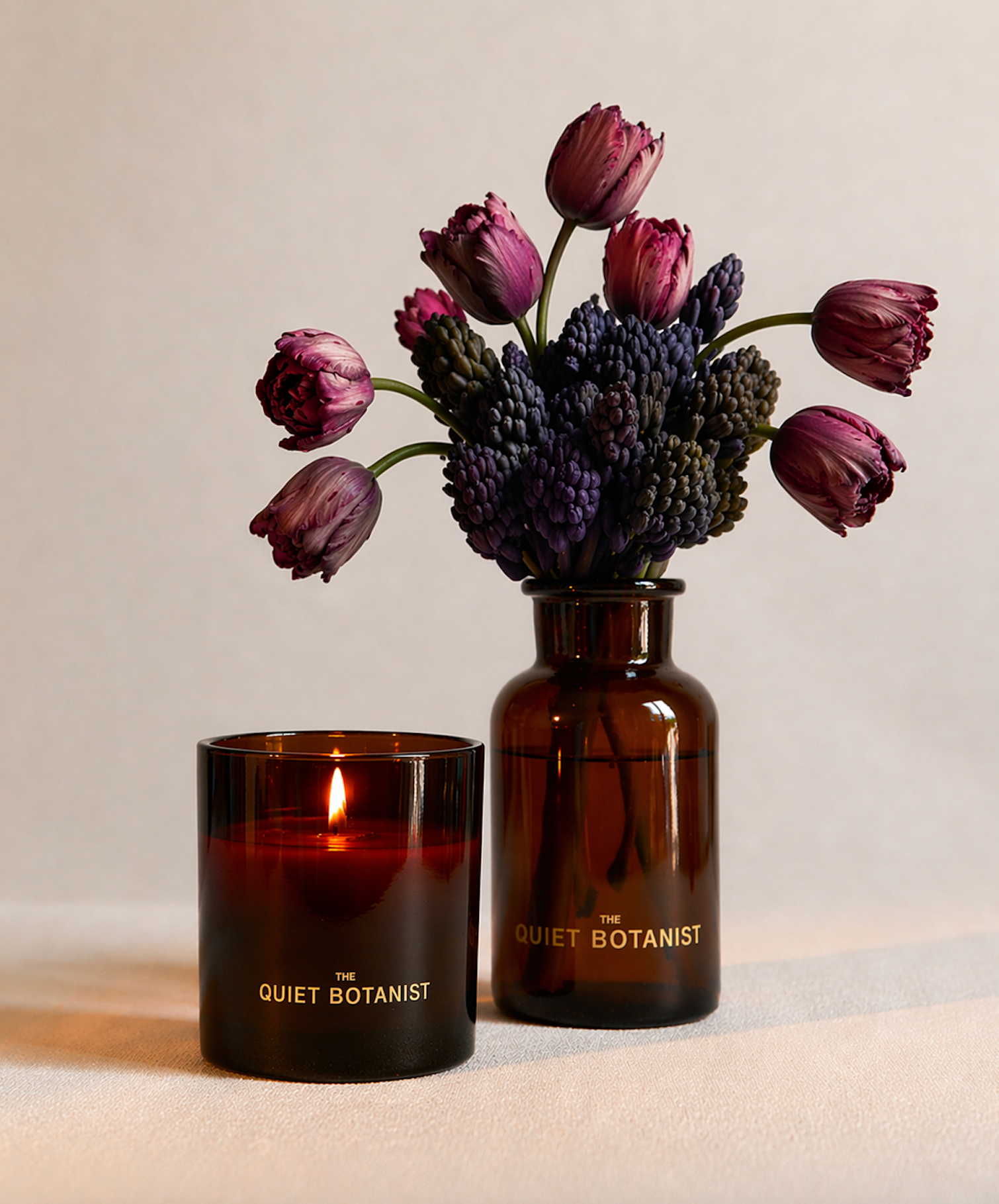 Moody Blooms Candle