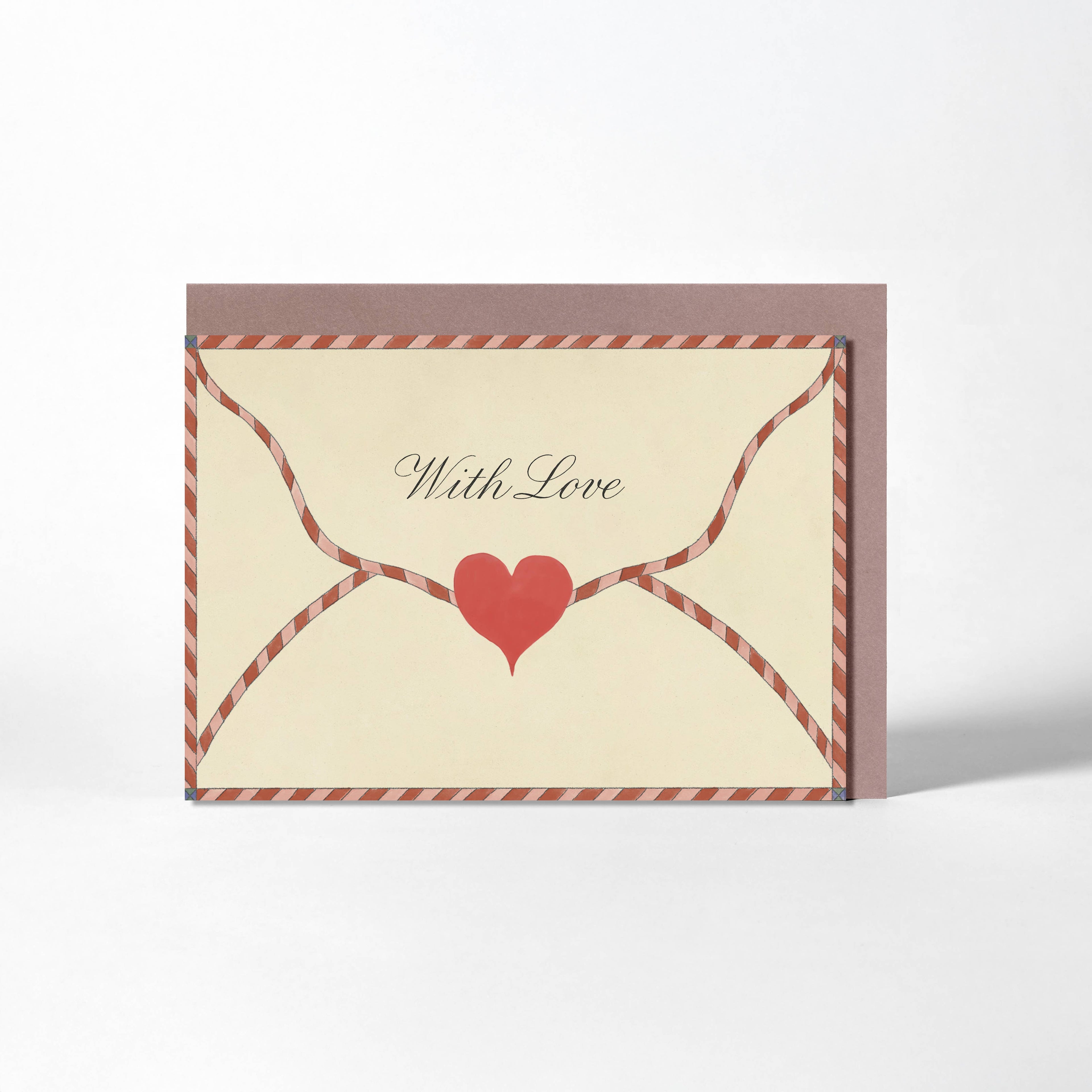 With Love Greeting Card