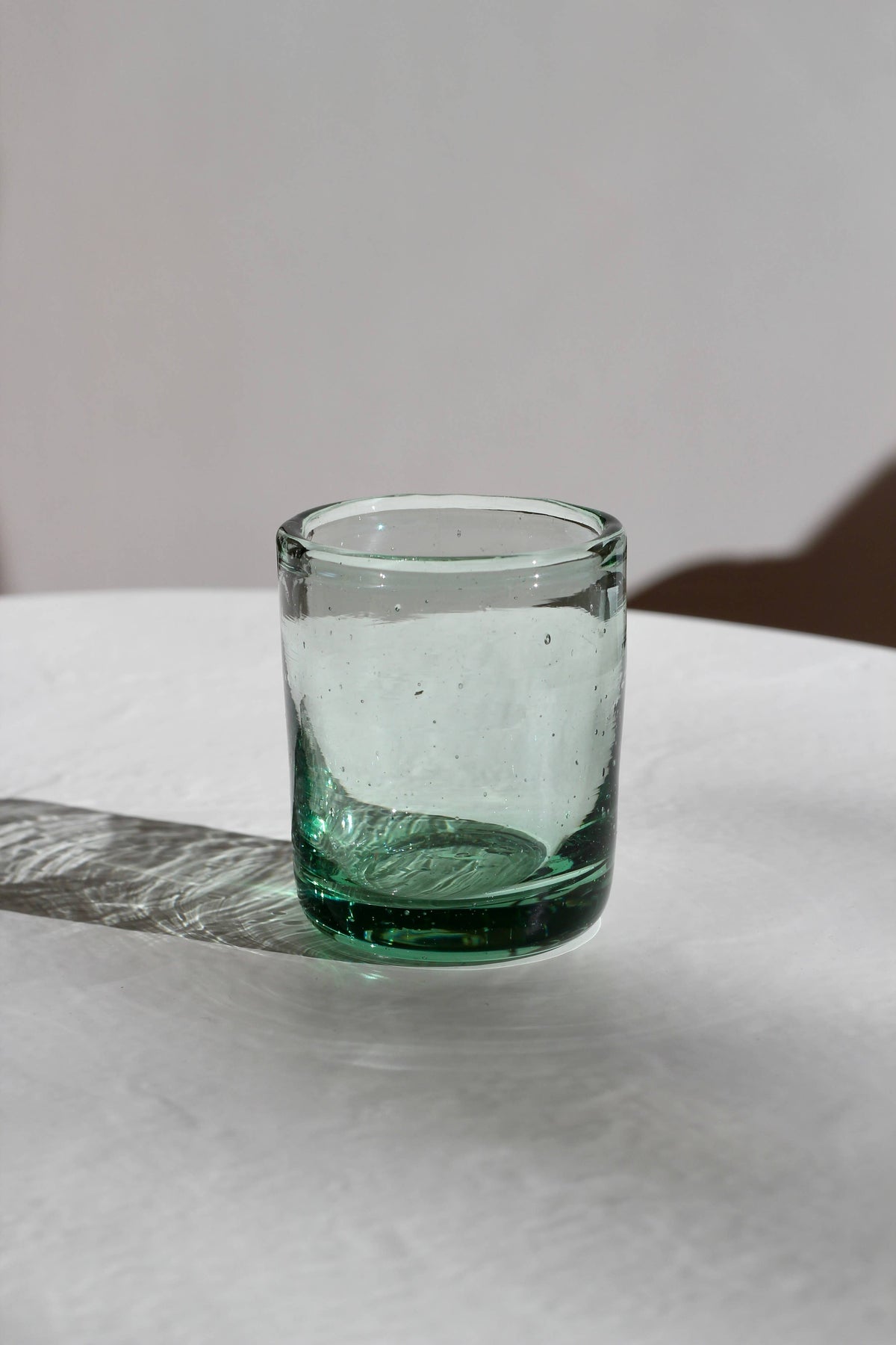 Handblown Mini Tumbler in Seaglass