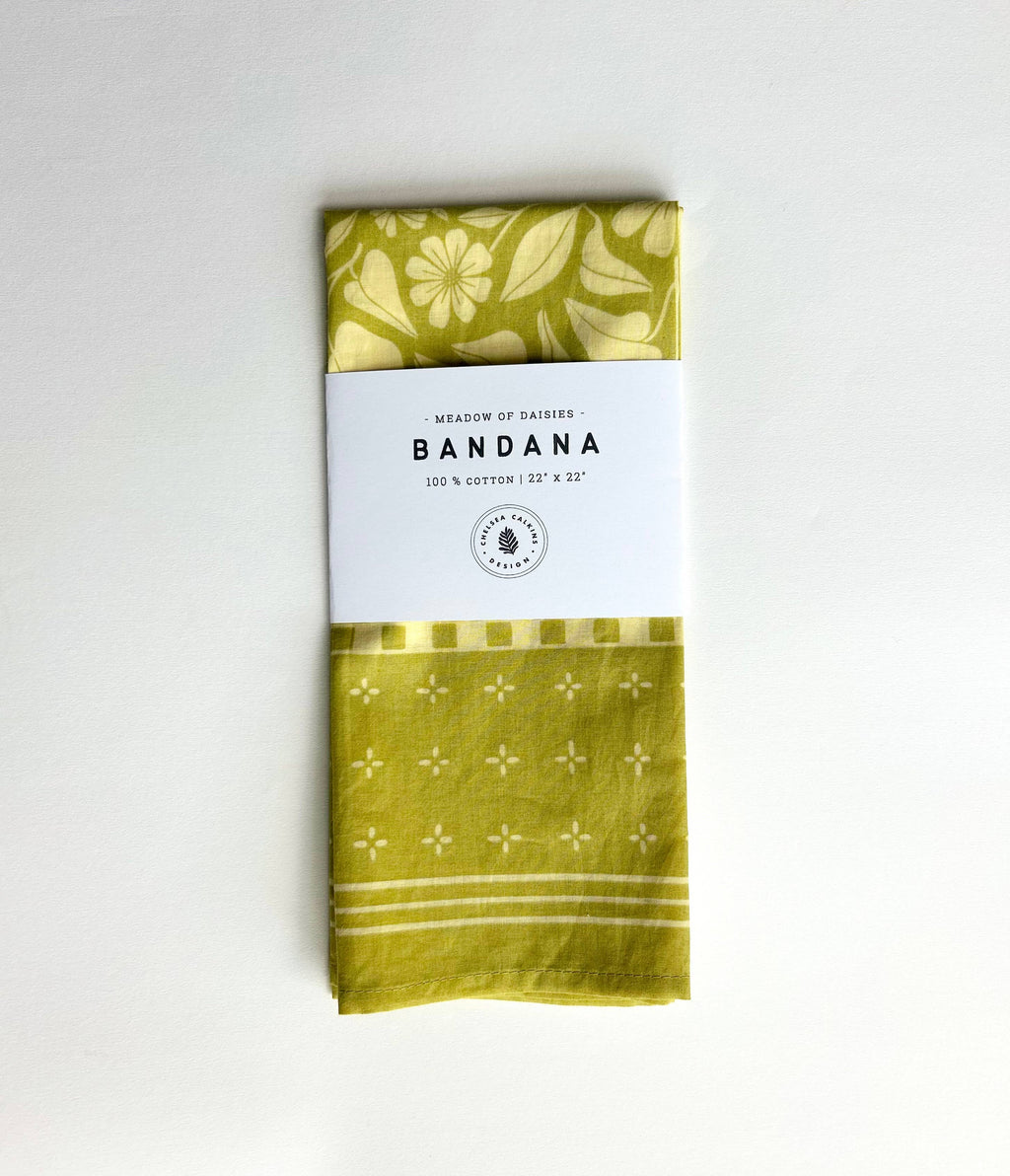 Meadow of Daisies Bandana
