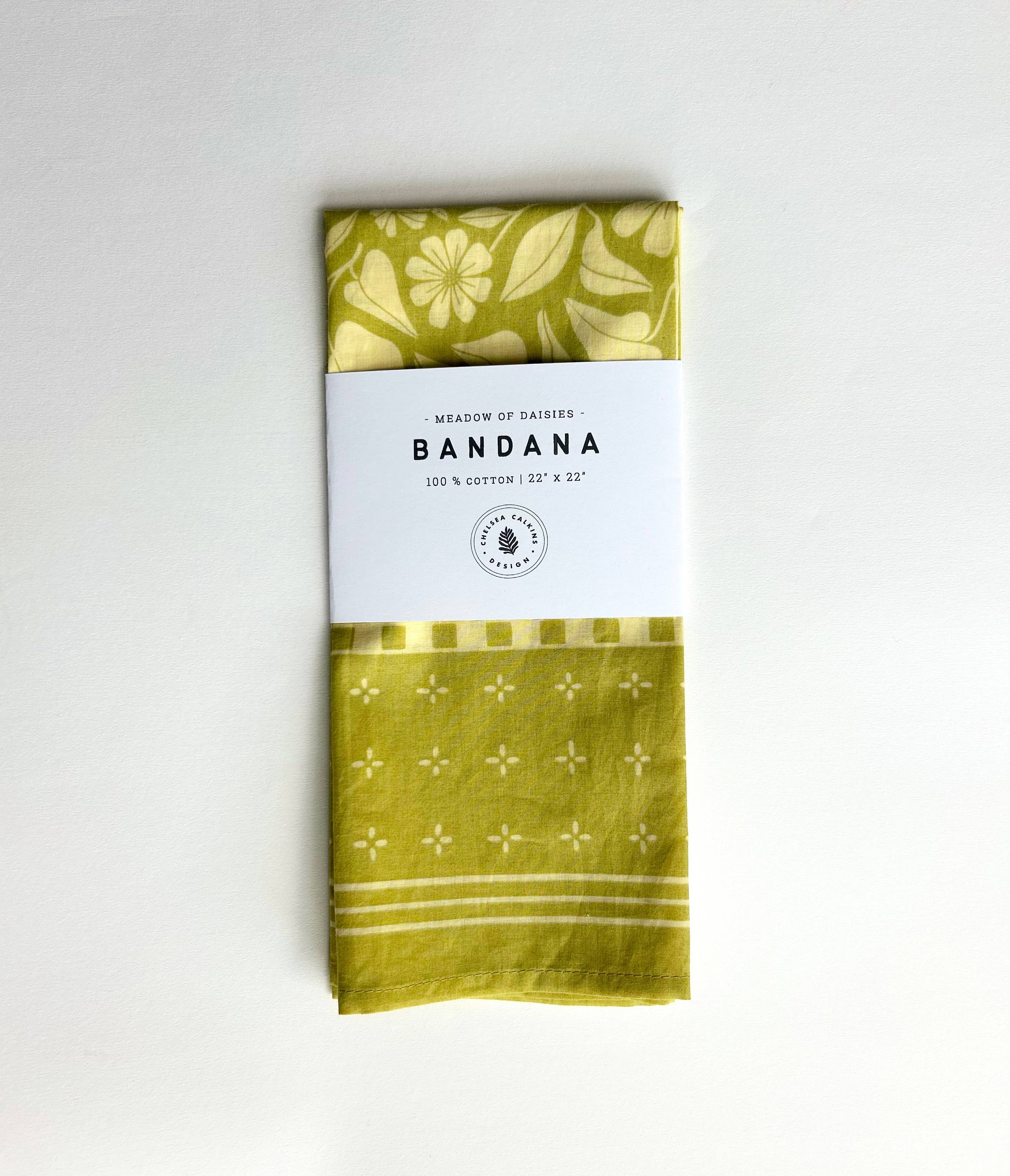 Meadow of Daisies Bandana