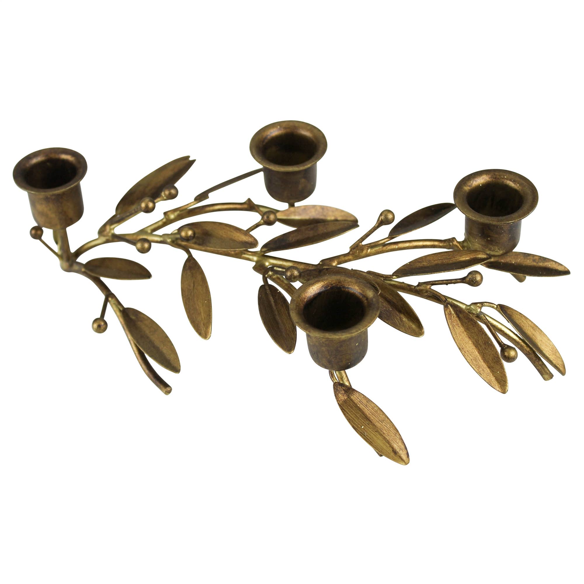 Large Berry Branch Taper Holder