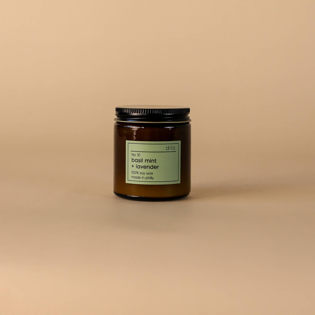 No. 10 Basil Mint + Lavender Candle - 3.5oz