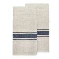 Natural and Blue Stripe Kitchen Towel